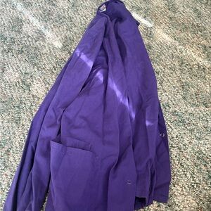 Vibrant Purple Blazer